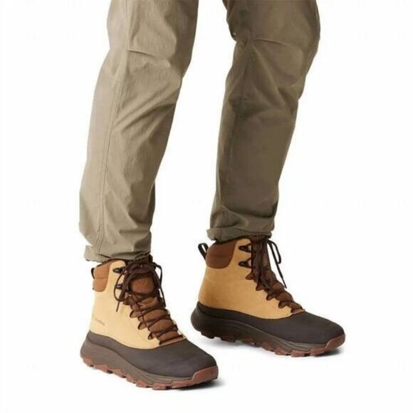 Columbia Expeditionist Shield Boots Men’s 9.5 Curry Waterproof w/ Box